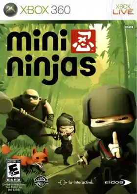 Mini Ninjas (USA) box cover front